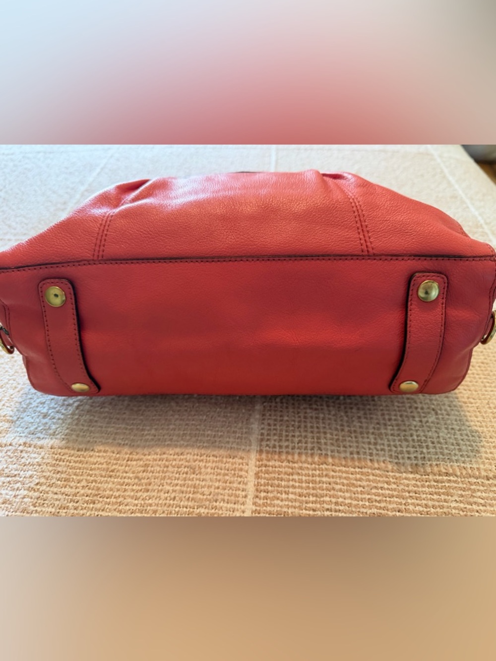 Coach Ashley Coral Shoulder Bag - Picture 7 of 7